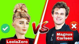 LeelaZero Gives a Lesson to Magnus Carlsen  LeelaZero vs Magnus Carlsen