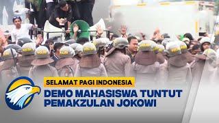 Demo Mahasiswa Tuntut Pemakzulan Jokowi