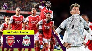 Arsenal vs Liverpool  Martinelli Saka Nunez & Firmino Score  Premier League Highlights