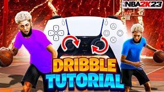 ADVANCED HANDCAM DRIBBLE TUTORIAL NBA 2K23 BEST & FASTEST DRIBBLE MOVES DRIBBLE TUTORIAL 2K23