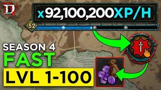 Season 4 Expert Level Guide LvL 1-100 - Diablo 4 Tips