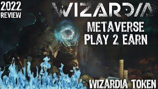 Wizardia Review  AAA Quality MetaVerse P2E NFT & RPG Game  Wizardia Token   NFT Staking  Gem