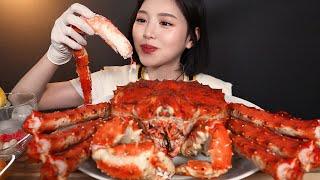 ENG SUB4.5 kg 10lbs King Crab even mixed with Rice Mukbang ASMR Korean Eating Show