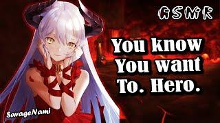 Demon Queen Wants You on Her Side F4A  Girlfriend ASMR Roleplay Demon x Hero