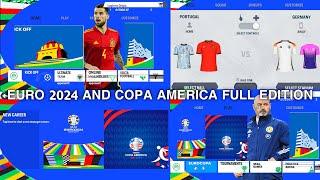 FIFA 14 MOBILE MOD EA SPORTS FC 24 EURO 2024 & COPA AMERICA EDITION NEW KITS 202425 & TRANSFERS