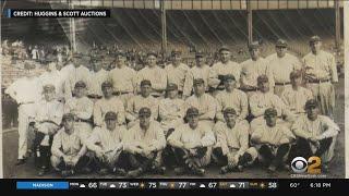 Rare 1923 Yankees Team Photo For Sale In Online Auction