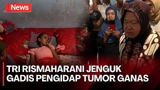 Gadis Pengidap Tumor Ganas di Kota Mojokerto Dijenguk Cagub Jatim Tri Rismaharini