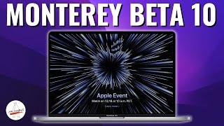 macOS Monterey Beta 10 Update APPLE EVENT MacBook Pro Universal Control Update + Release Schedule