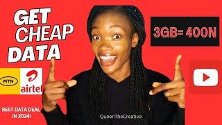 How To Get Cheap Data In 2024  MTN  Airtel Easy Data Hack