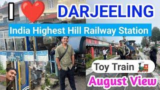 Darjeeling August Views  Darjeeling Train  Darjeeling Steam Engine  India Highest Hill Railway