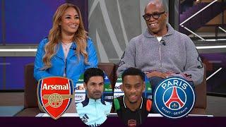 Arsenal vs PSG Ian Wright Preview  Interview With Mikel Arteta And Jurrien Timber Before The Match