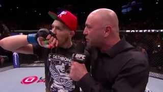 UFC 178 Conor McGregor Octagon Interview