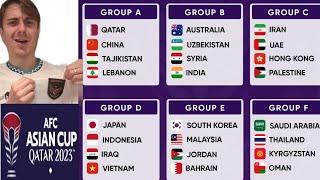 2023 AFC Asian Cup Draw *PREDICTIONS*