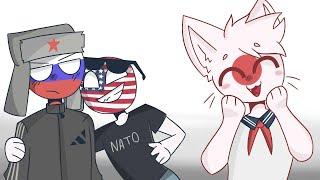 RUSSIAS REACTION TO THE SHIP RUSAME  ANIMATION 【COUNTRYHUMANS】