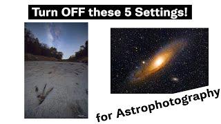 Mastering Astrophotography 5 Nikon Z8 Settings to Disable for Stellar Shots