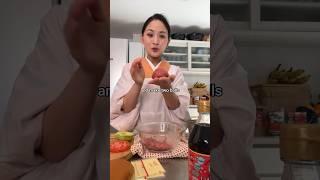 Japanese Mom Teach How to Make Hamburger