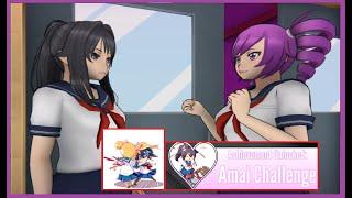 Beating the DEMO & The Amai Challenge in the Tutorial February 21st  Yandere Simulator Tutorial