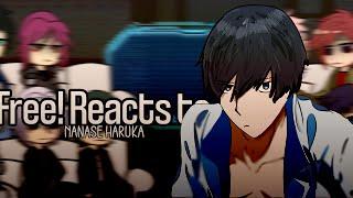 Free Reacts to Haruka Nanase  lazy and probs boring turn high quality