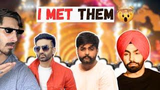 I met Ammy Virk in Chitkara University  Pitara Premiere Nights 2023