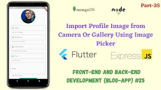 Flutter Import profile images form Camera and Gallery  Image Picker  25