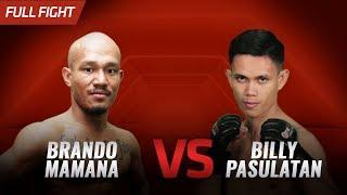 HD Brando Mamana vs Billy Pasulatan  One Pride FN #32