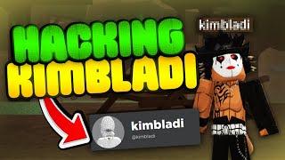 Hacking Kimbladis ROBLOX Account...  Da Hood