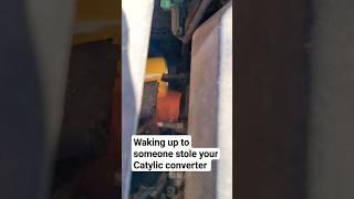 #rustysmancave#stole#stolen#catylicconventer#how#howto#asmr#asmrsounds#fyp#diy#bodyshop#chevy