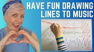 Drawing Lines to Music