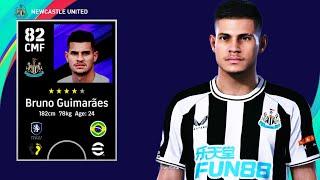 Bruno  Guimaraes PES2021 NewCastle EFootball 2023