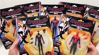 SPIDER-MAN Across the Spider-Verse MARVEL LEGENDS Complete Set NO SPOILER Preview