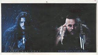 Jon Snow × Ragnar Lothbrok  KGF2Toofan Game of thrones×Vikings Kit Harrington  Travis Fimmel 