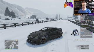 Gfred Snow World Record - 1836.064 On PS5 GTA Online Moment