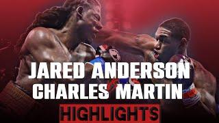 Jared Anderson vs Charles Martin  HIGHLIGHTS #AndersonMartin