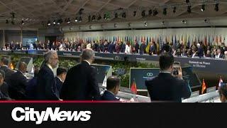 World leaders gather at Ukraine peace summit