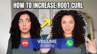 7 Tips for Curlier Roots  Volume Routine for Curly Hair