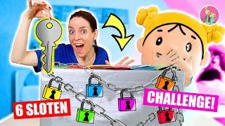 De Zoete Zusjes Mystery Box Openen Met 6 Sloten Challenge *WAT ZIT ER IN? DeZoeteZusjes