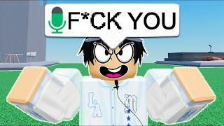I Broke Every RULE In Roblox VOICE CHAT
