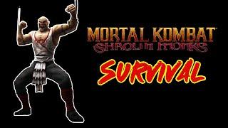 Baraka Survival Mode Difficulty Hard - Mortal Kombat Shaolin Monks Survival Mode