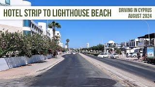 The Hotel Strip To  Lighthouse Beach With All The Hotels