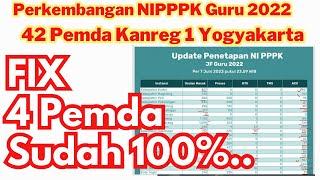 FIX ada yang 100% Perkembangan Penetapan NIPPPK Guru 2022 Kanreg 1 Yogyakarta