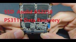 MRT SSD Asolid AS2258 PS3111 Data Recovery