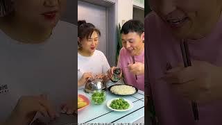 Funny Husband and Wife Yummy Food Eating Challenge 