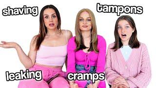 PERIOD & PUBERTY Chat w Mum & Daughters  Family Fizz