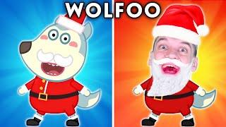 Wolfoo Helps Santa Claus - WOLFOO WITH ZERO BUDGET  Funny Cartoon Parodies