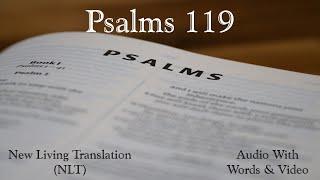 Psalms 119 - New Living Translation NLT Audio Bible.