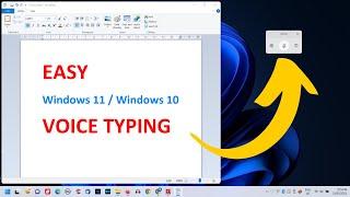 How to Use Voice Typing Windows 11  Windows 10