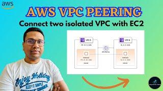 AWS VPC Peering Connection Connect EC2 Instances Across Isolated VPCs  Step-by-Step Cloud Computing