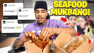 Seafood Mukbang  AM I SINGLE?? ** RAW AND UNCUT**