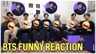 BTS Reaction To Themselves Cute and Funny