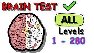 Brain Test Tricky Puzzles Level 1 - 280 - All Levels Updated